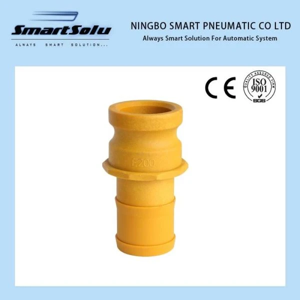 Moldeo por inyección nylon ranurado accesorios camlock de plástico