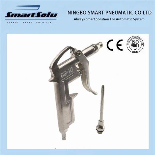 Pistola de aire neumática de metal.